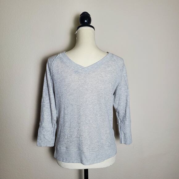 Anthropologie Gray Paint by Numbers Sweatshirt XS - Picture 4 of 7